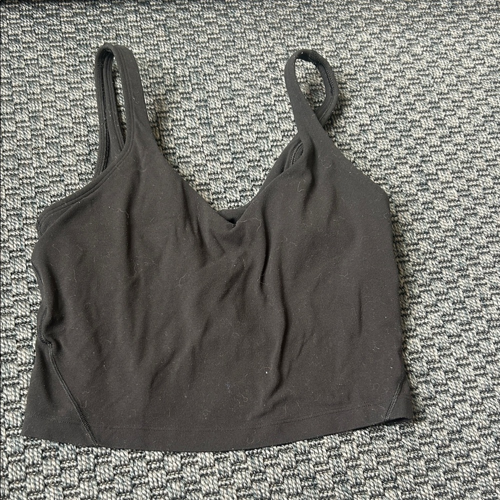 lululemon athletica Black Tank Top